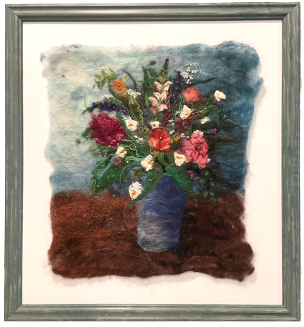 Felted Flower Bouquet artwork